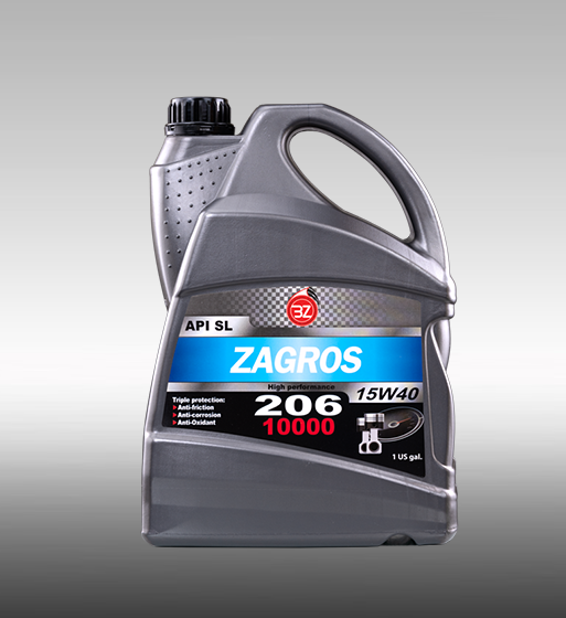 Behravan 206 Motor Oil API SL 15W40 10000 4L
